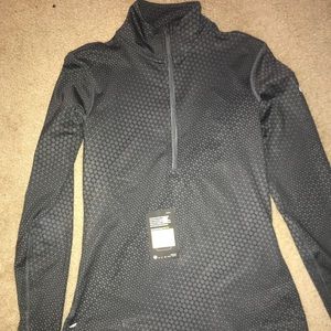 Nike Womens dri-fit workout training half zip
